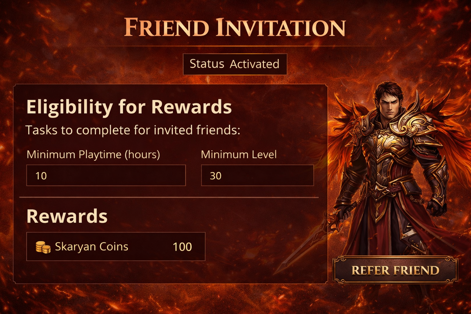Friend Invitation System