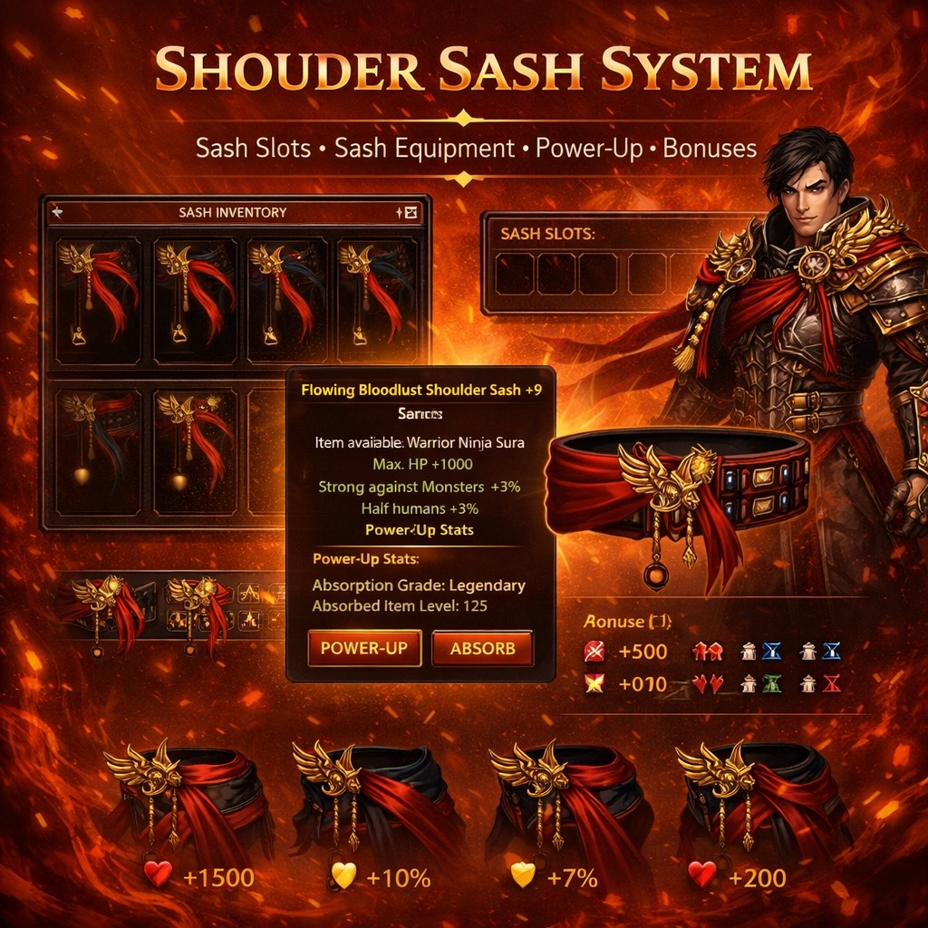 Shouder Sash System